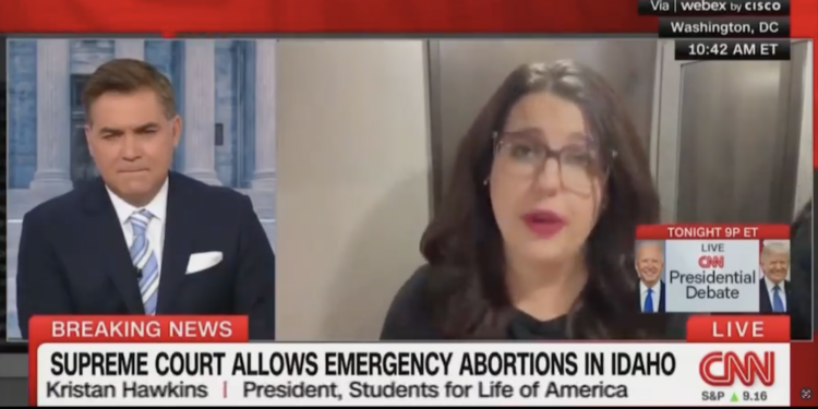 Jim Acosta Cuts Off Interview With Pro-Life Activist After 1 Minute
